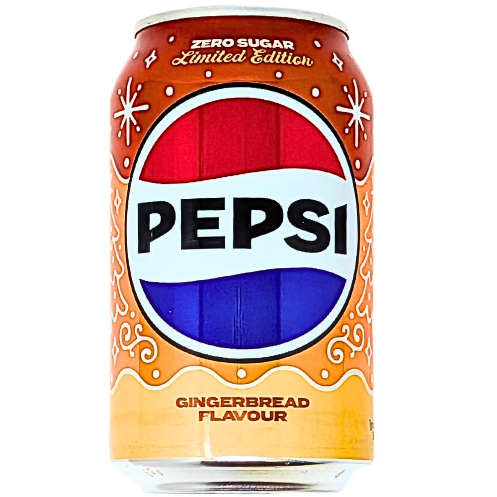 Pepsi Gingerbread Zero Sugar (UK) - 330mL