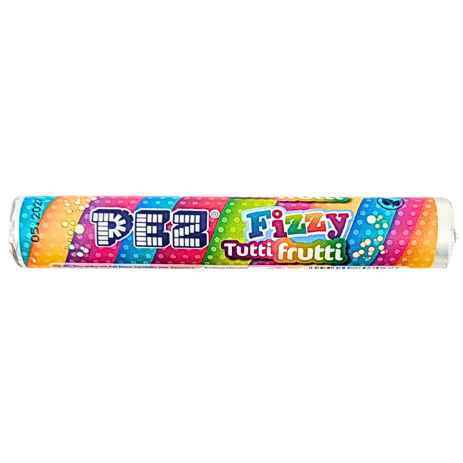 PEZ Fizzy Tutti Frutti Roll (UK) - 46g