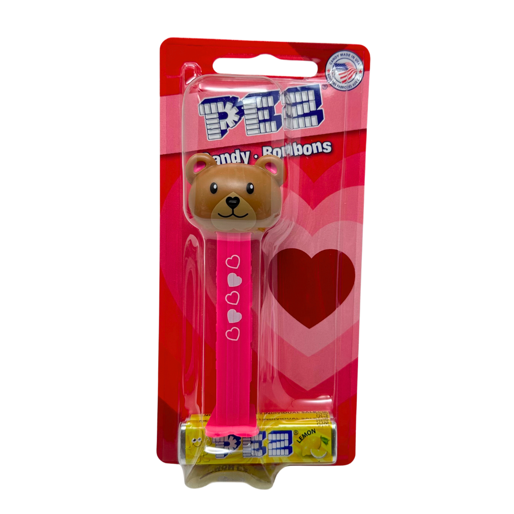 PEZ Valentine Brown Bear 16g