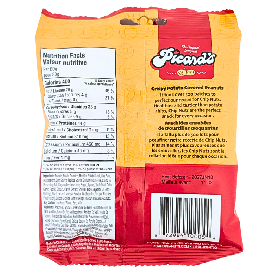 Picard's Chip Nuts Sweet Spicy BBQ - 80g