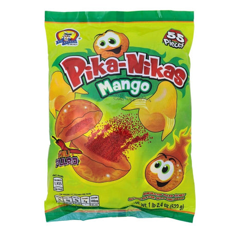 Pika-Nikas Mango 55ct -Mexican Candy - Hard Candies 