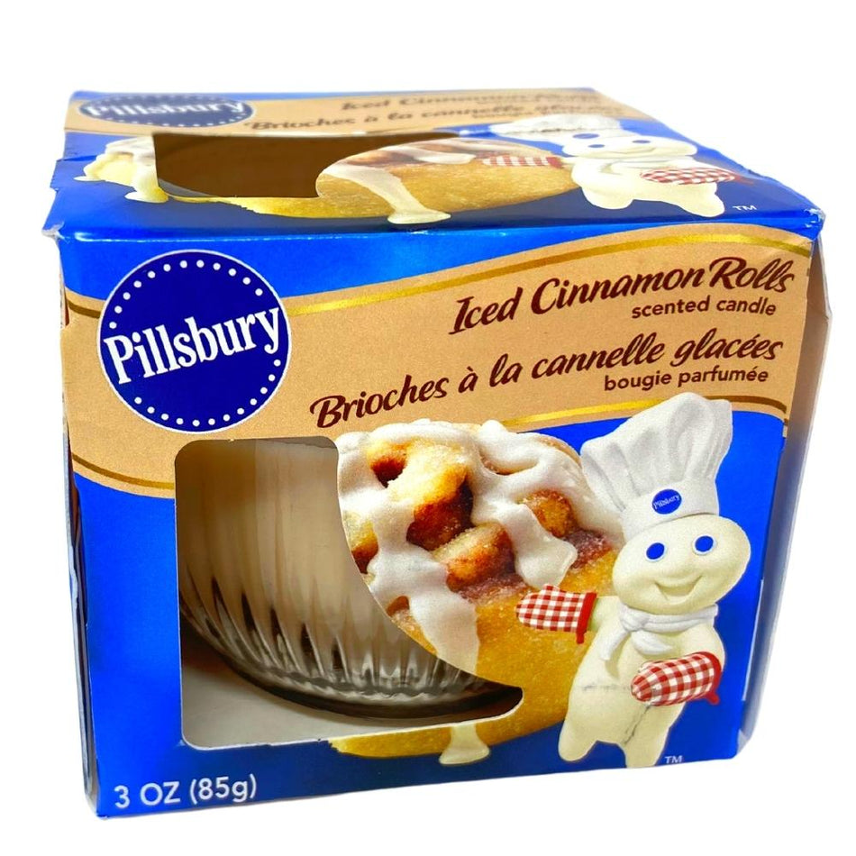 Pillsbury Iced Cinnamon Roll Scented Candle - 85g