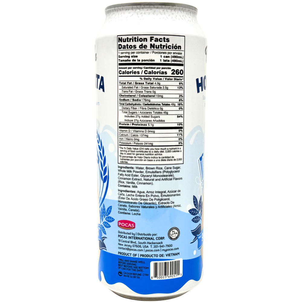 Pocasville Horchata Original - 490mL