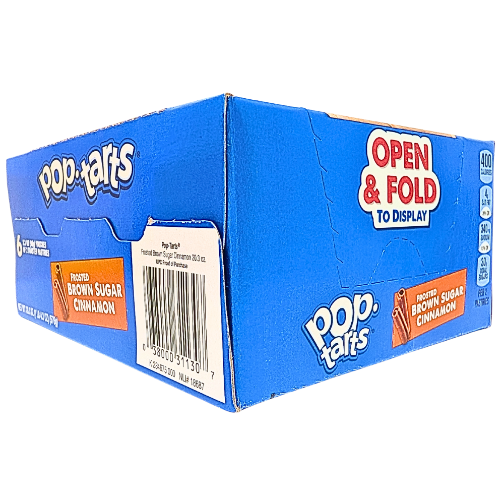 Pop-Tarts Frosted Brown Sugar Cinnamon 6pcs - 576g