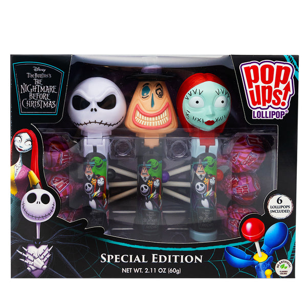 Nightmare Before Christmas Pop Ups 3pk | Candy Funhouse US