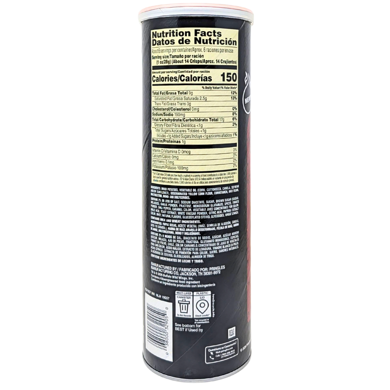Pringles Buffalo Wild Wings Asian Zing - 5.50oz