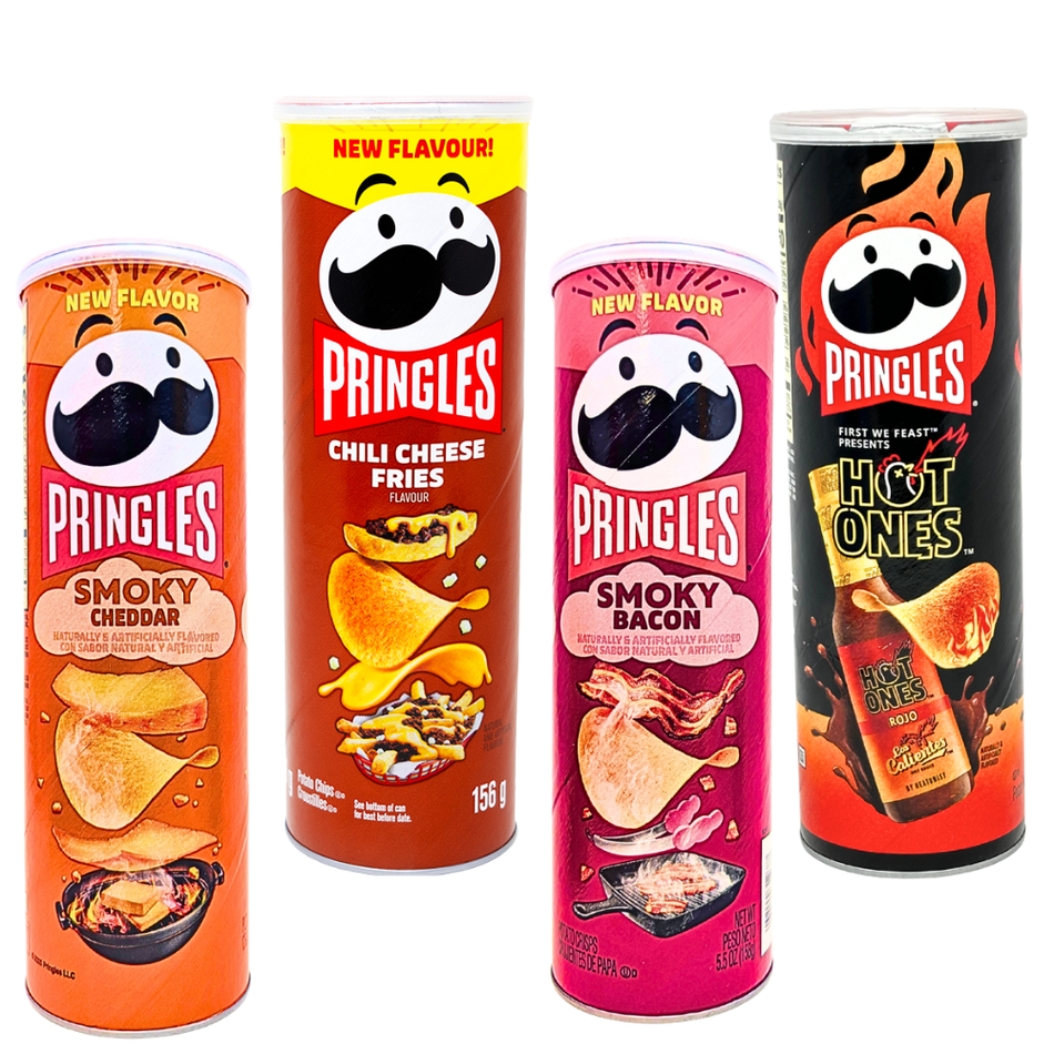 Pringles Hot Ones Los Calientes Rojo - 156g