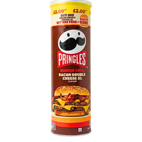 Pringles Burger King Bacon Double Cheese XL (UK) - 165g