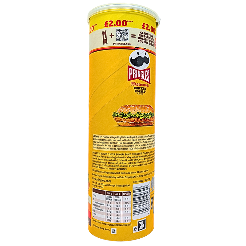 Pringles Burger King Chicken Royale (UK) - 165g