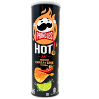 Pringles Hot Mexican Chilli and Lime (Germany) - 165g