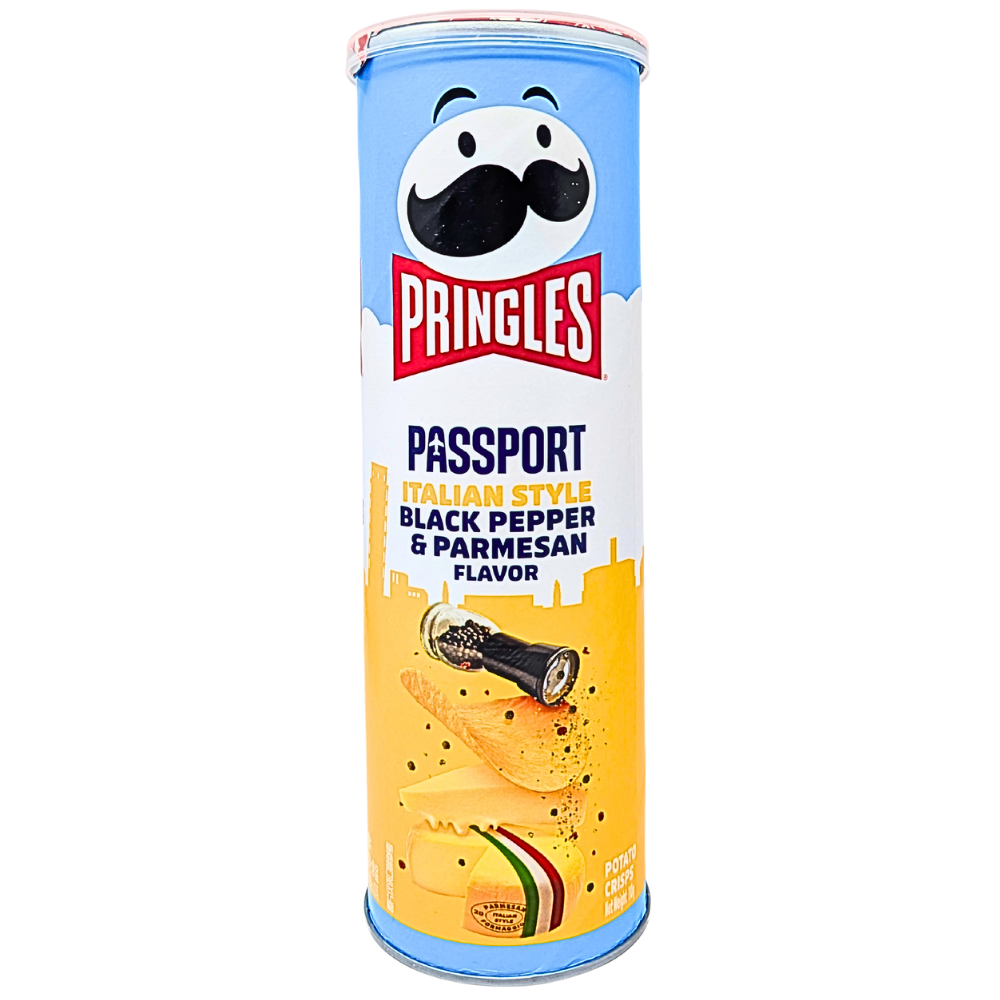 Pringles Italian Style Black Pepper & Parmesan (China) - 110g