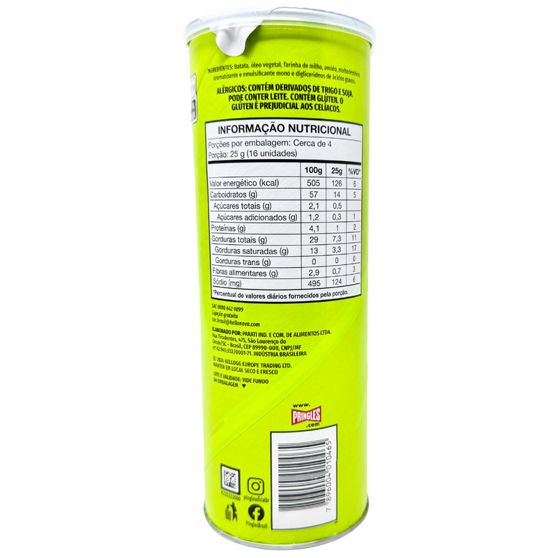 Pringles Lemon Pepper (Brazil) - 105g