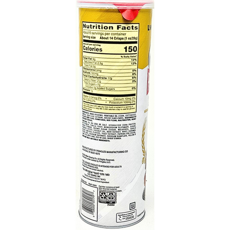 Pringles Miller Lite Beer Can Chicken - 5.5oz