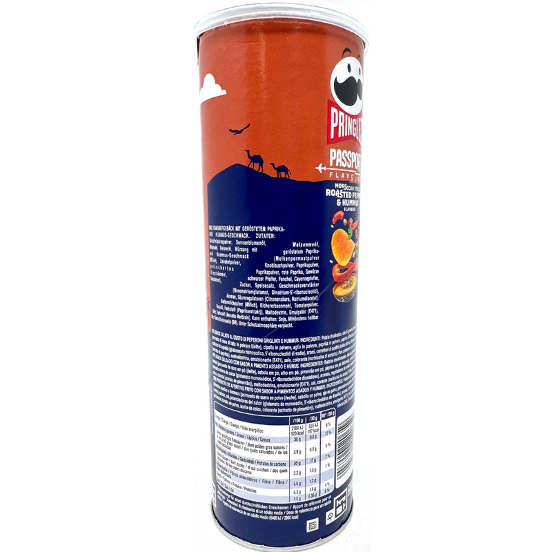Pringles Moroccan Pepper and Hummus (Germany) - 165g