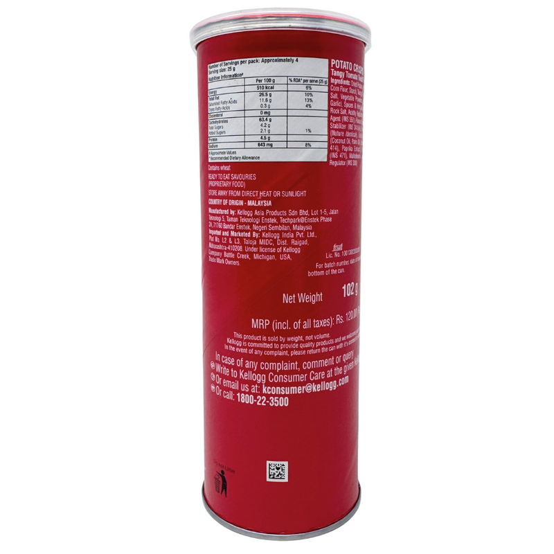 Pringles Tangy Tomato Twist (Malaysia) - 102g