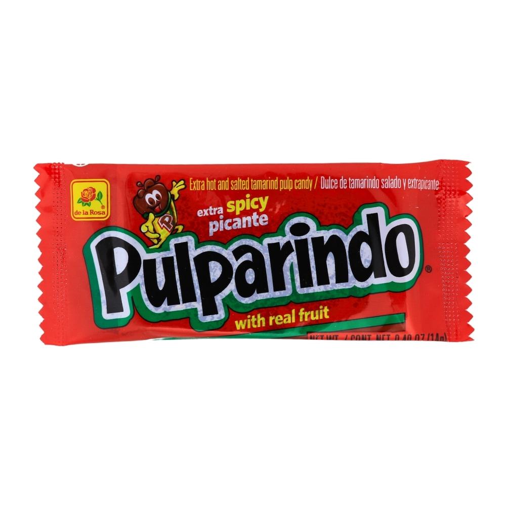 De La Rosa Pulparindo w/ Spicy Picante 20ct- Mexican Candy-Extra Spicy