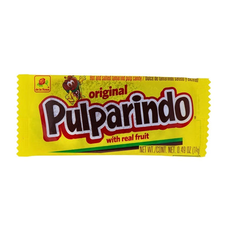 De La Rosa Pulparindo Original Tamarind Candy - 20ct Mexican Candy Fruit Candy  Bulk Candy