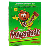 De La Rosa Pulparindo Tamarind Candy Watermelon - 20ct Watermelon Candy Mexican Candy Pulparindo