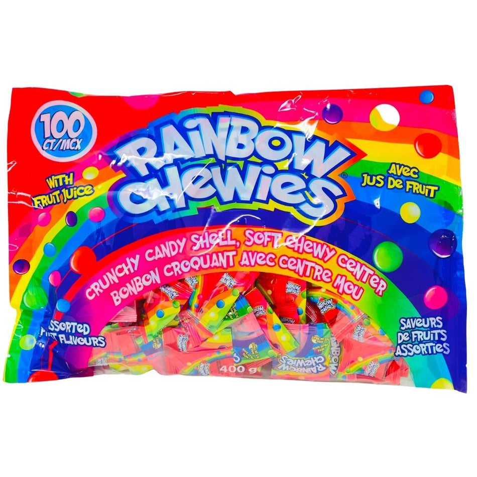 Rainbow Chewies - 100ct-Bulk Candy-Gummies-Rainbow Candy