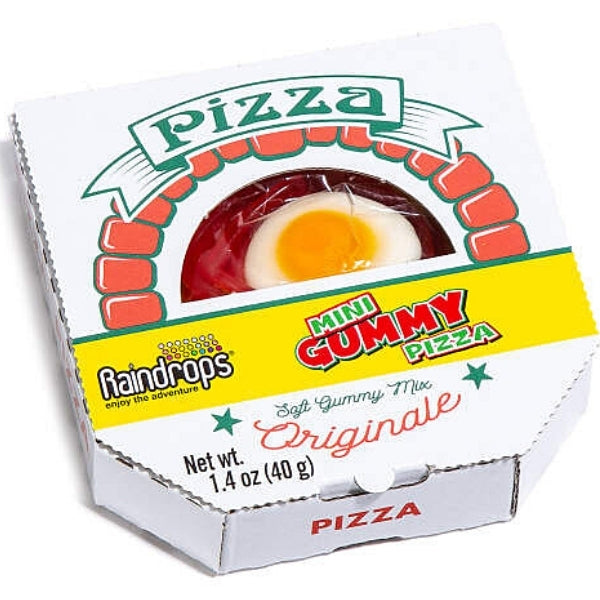 Raindrops Mini Candy Pizza - 40g- Gummy Pizza  