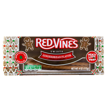 Red Vines Gingerbread Twists - 4oz