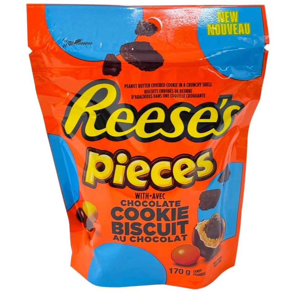 Reese's Pieces With Chocolate Cookie Candy - 170g - Reese's Pieces