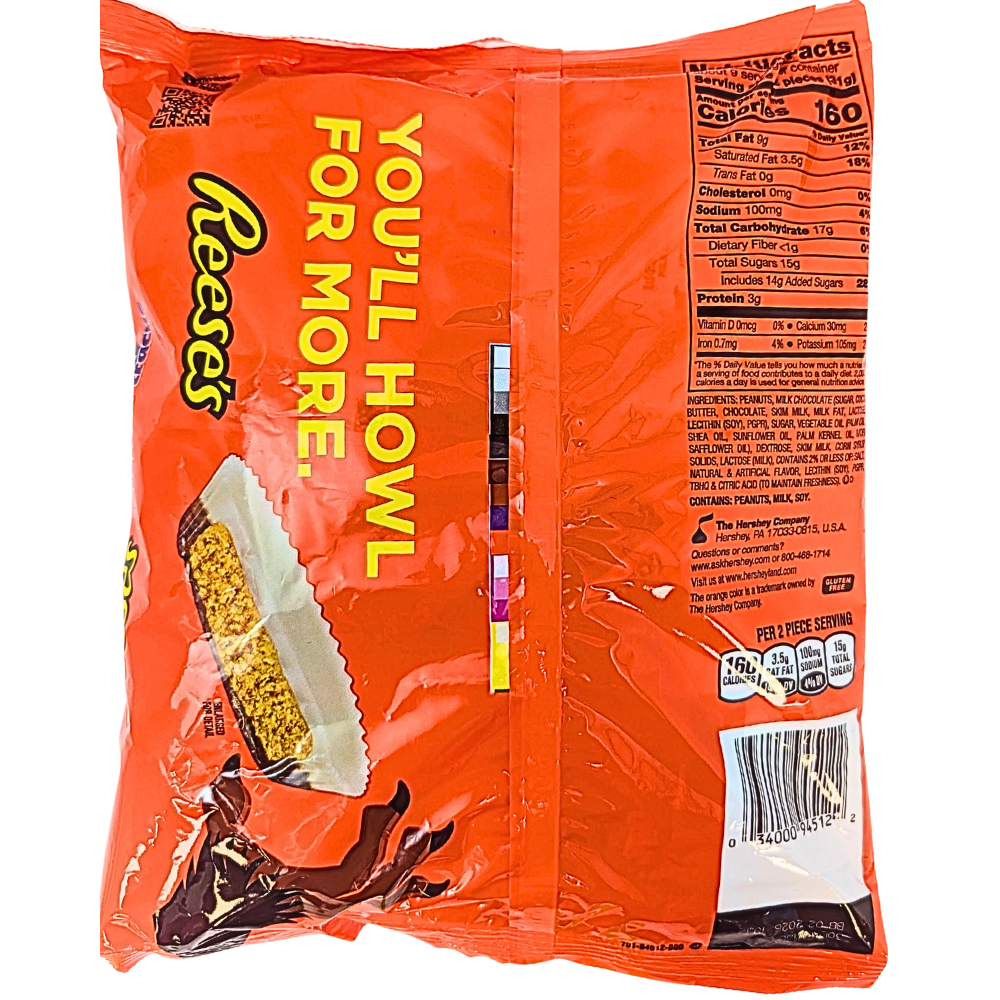 Reese's Werewolf Tracks Peanut Butter Cups - 9.35oz