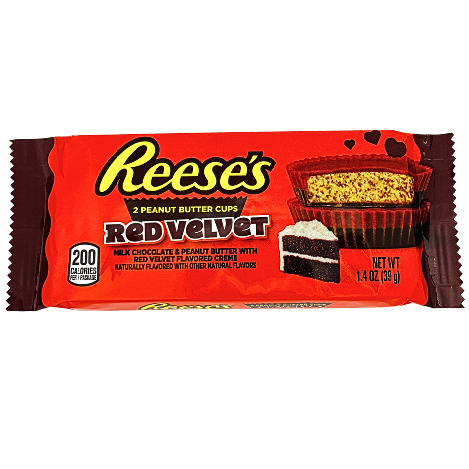 Reese's Red Velvet Peanut Butter Cups - 1.4oz