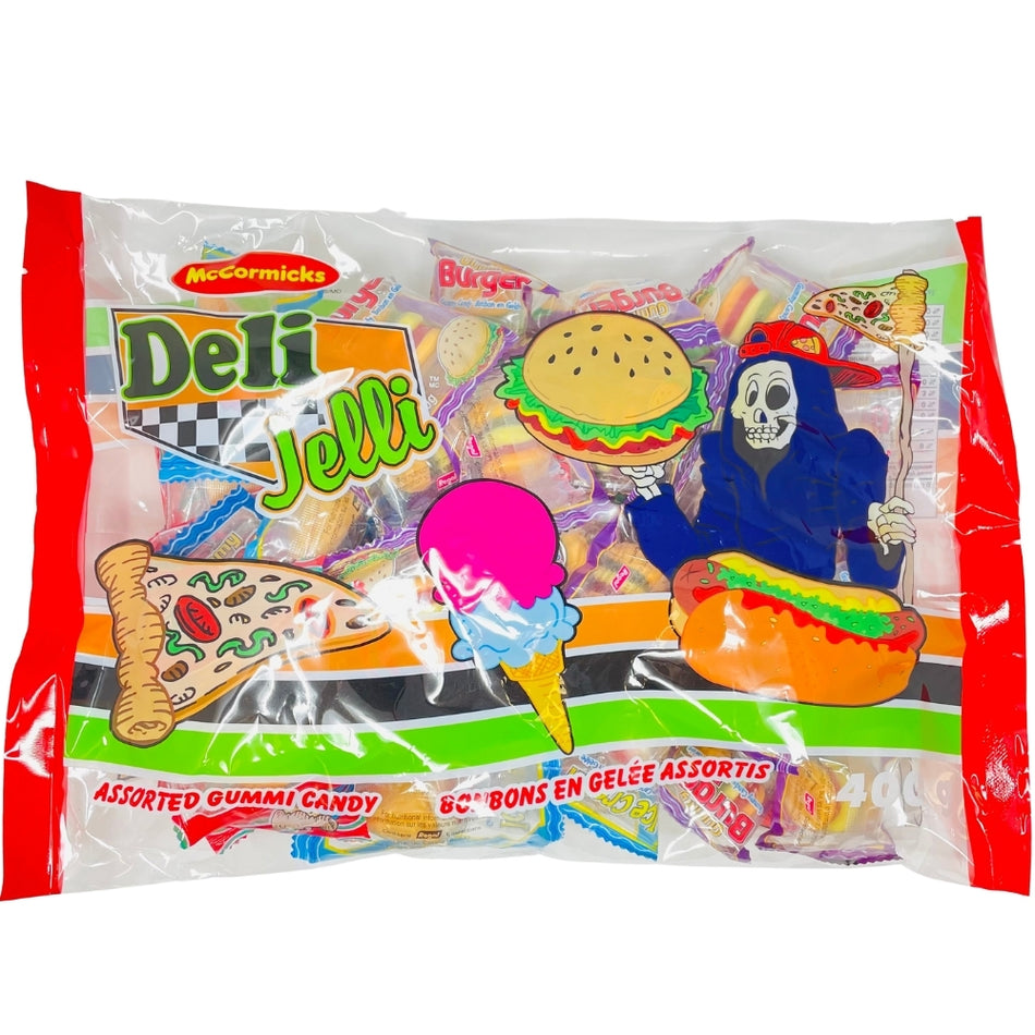 Deli Jelli - 400g-Gummy Candy-Gummy Pizza-Halloween Candy