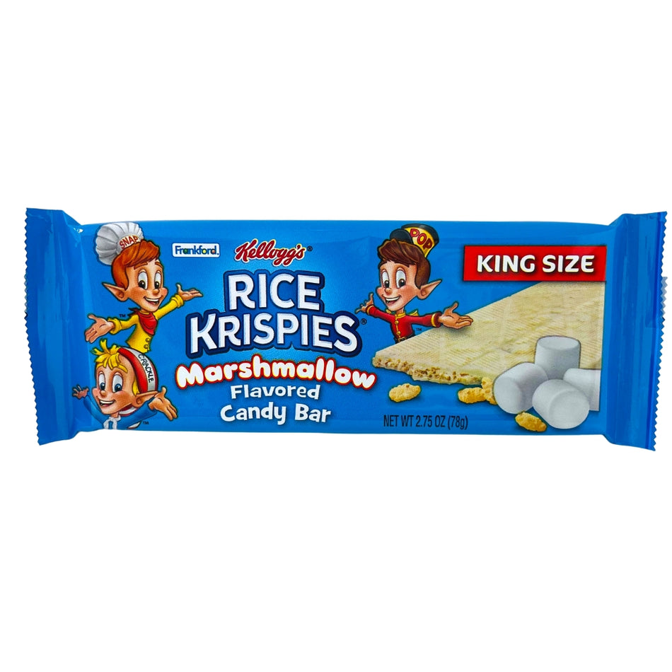 Rice Krispies King Size Candy Bar - 2.75oz -Rice Krispie - Treats Krispy Rice - Marshmallows - rice krispies