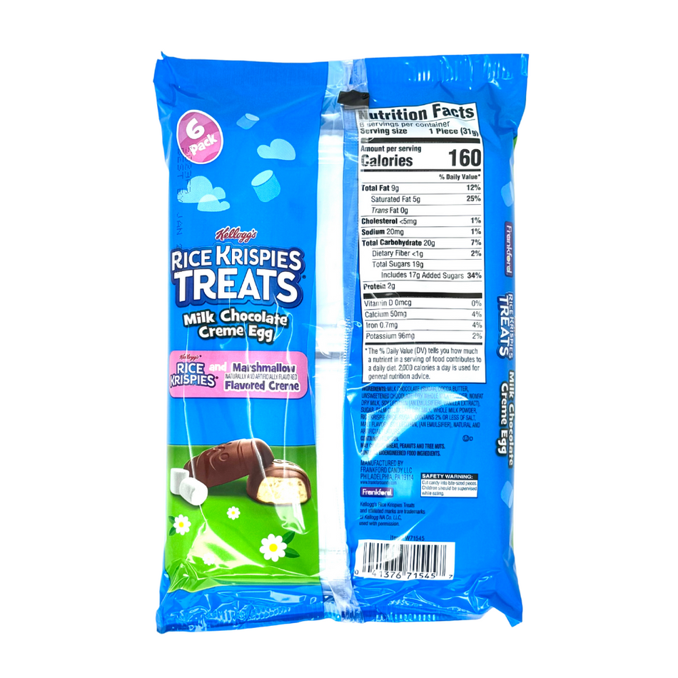 Rice Krispies Milk Chocolate Creme Eggs - 6oz