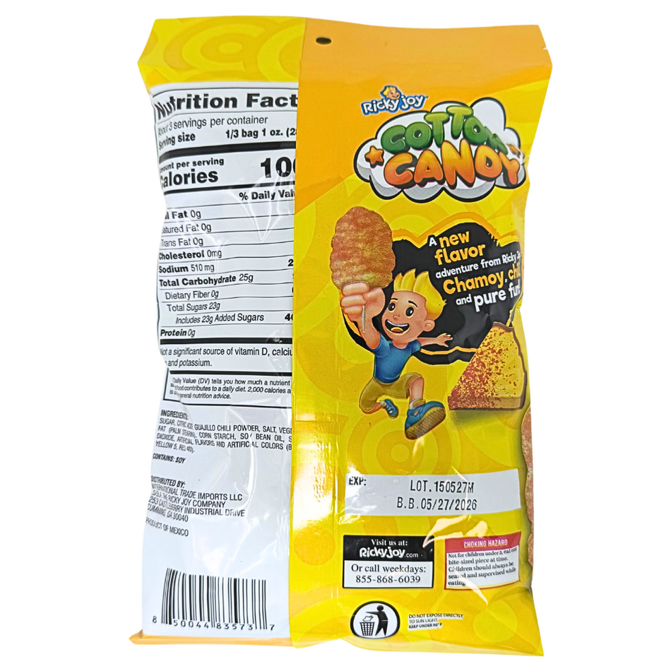 Ricky Joy Cotton Candy Chili Chamoy Pineapple - 3oz