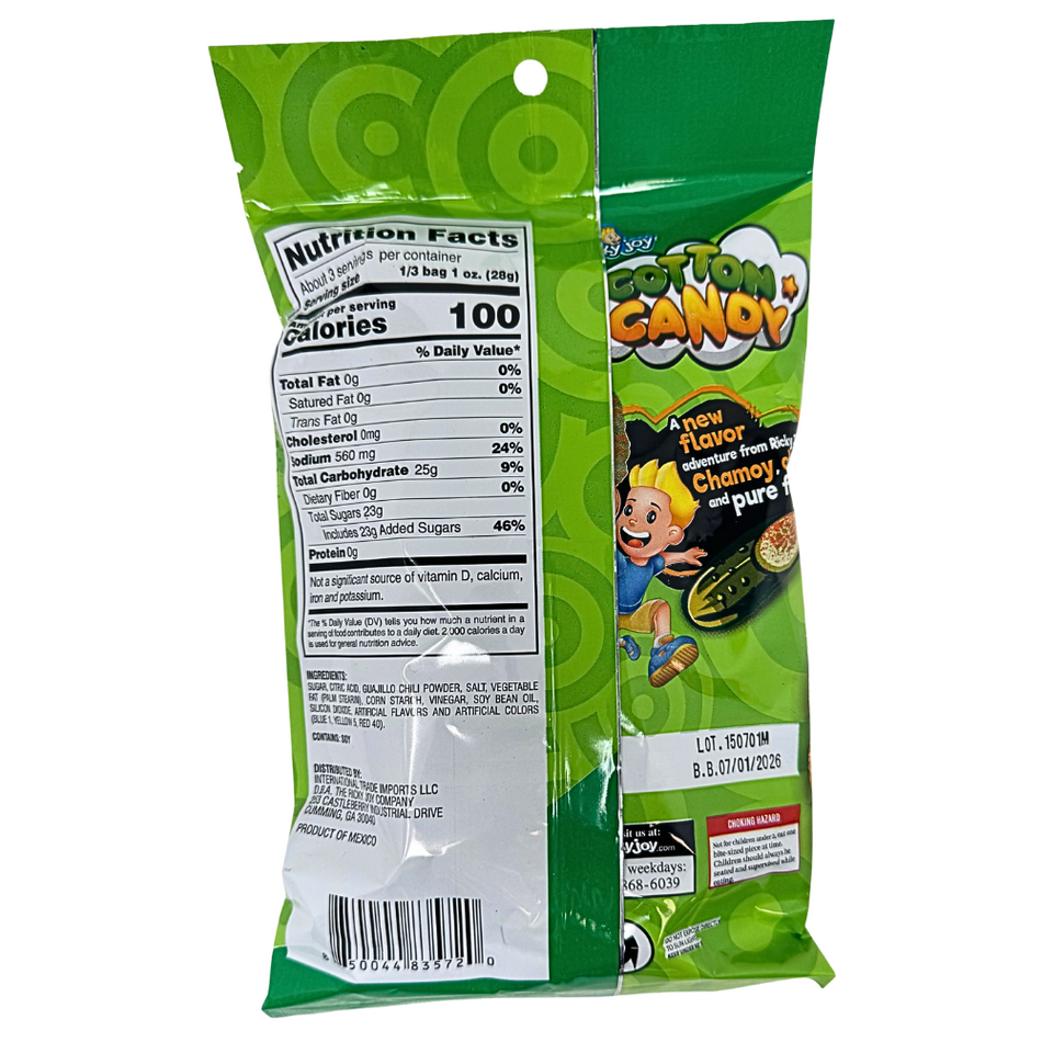 Ricky Joy Cotton Candy Chilli Chamoy Pickles - 85g