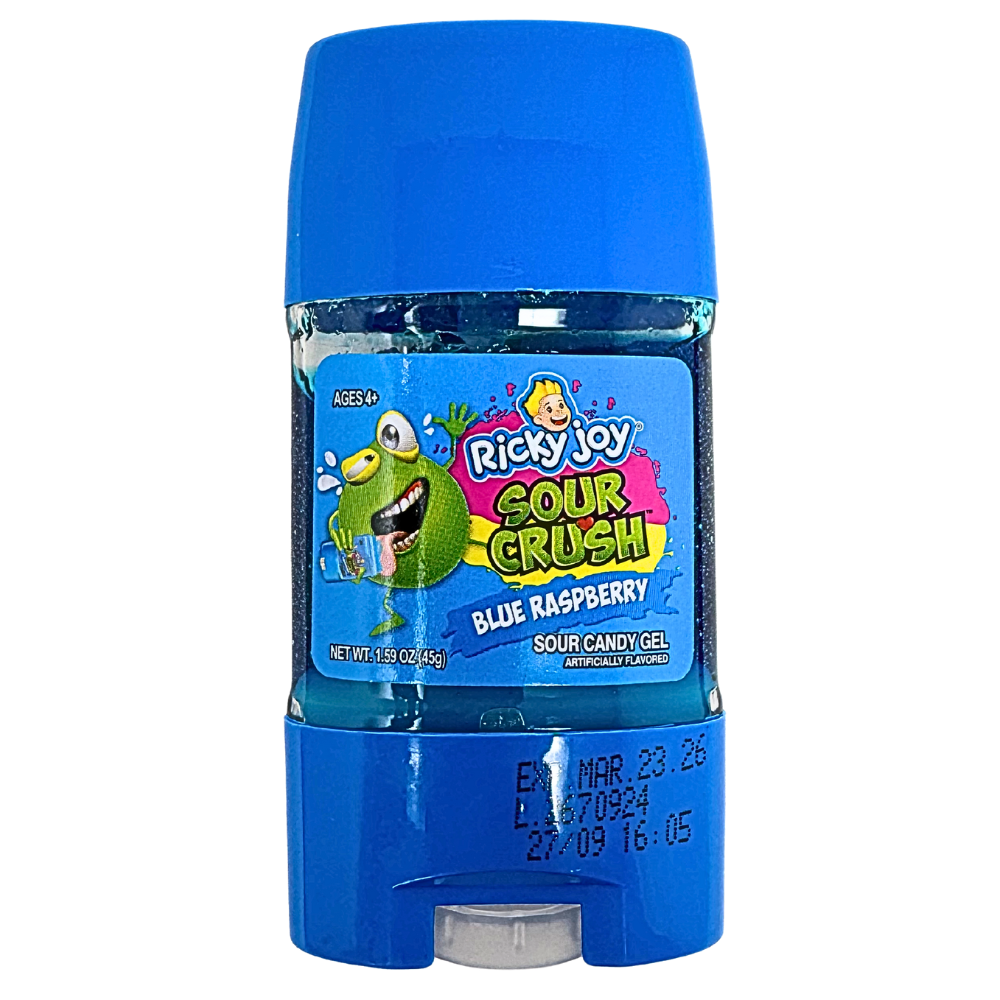 Ricky Joy Sour Crush Candy Gel Blue Raspberry/ Strawberry - 1.59oz
