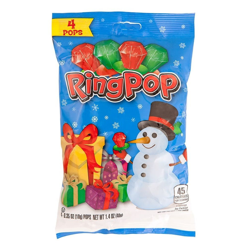 Ring Pop Christmas Candy - 3 Pack