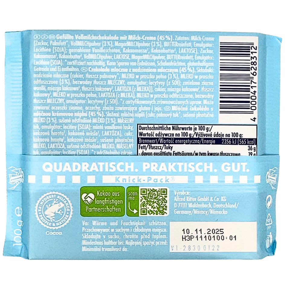 Ritter Sport Chill Out Creamy Milk - 100g
