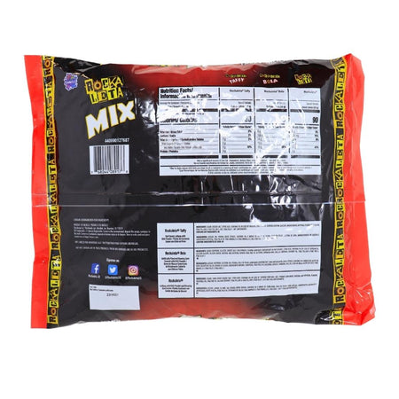 Rockaleta Mix - 2.2Lb Nutrition Facts Ingredients - Mexican Candy - Spicy Candy - Taffy 
