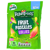 Rowntree's Fruit Pastilles Lollies (UK) - 130g