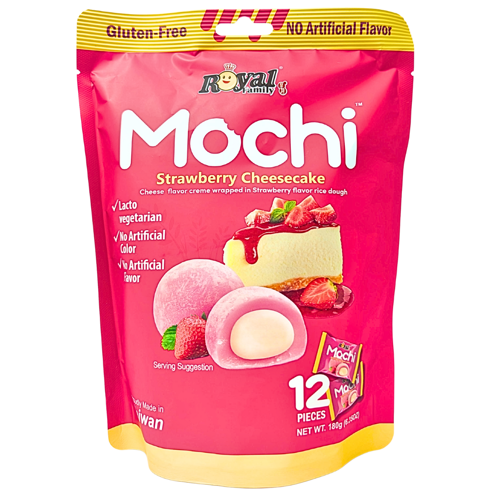 Royal Family Mochi Strawberry Cheese Cake - 180g