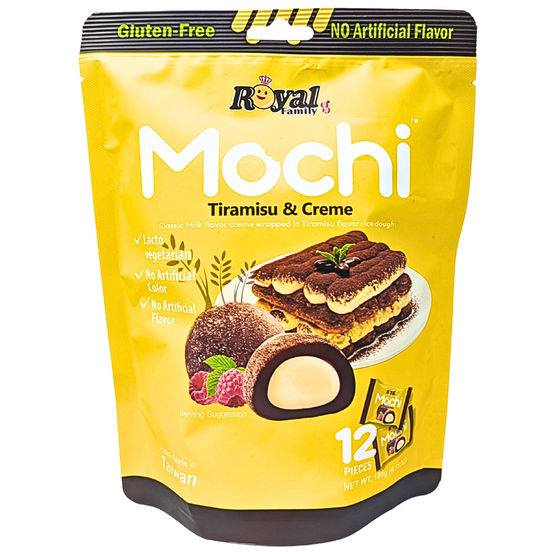 Royal Family Mochi Tiramisu & Creme - 180g