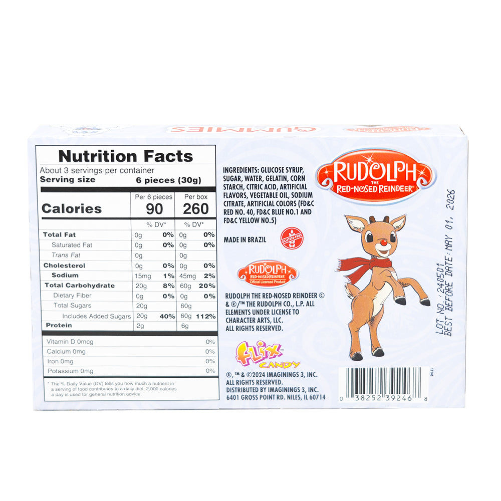 Rudolph Gummies Theater Box - 3oz