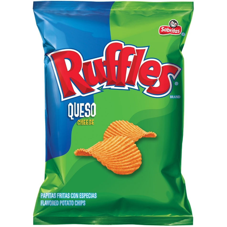 Ruffles Queso Cheese - 1.5oz-Ruffles queso-cheese dip-Cheese chips