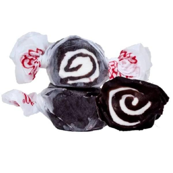 Salt Water Taffy Black Licorice Swirls 2.5lbs. - 1 Bag