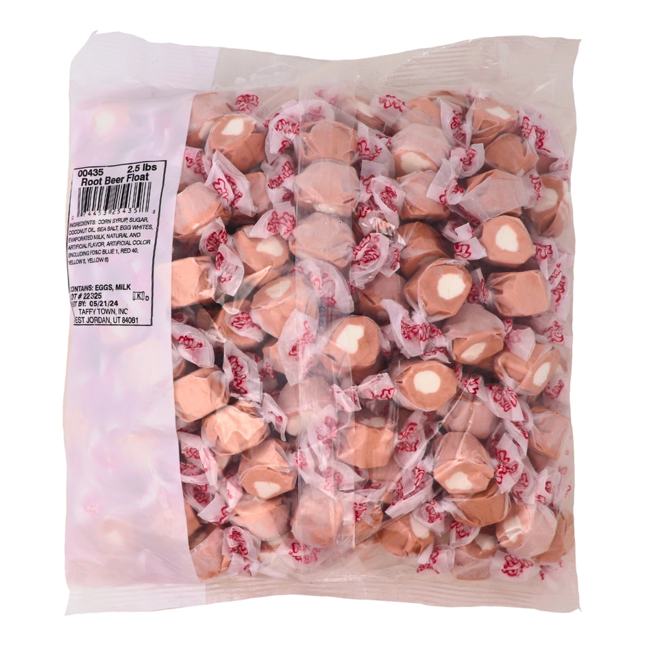 Salt Water Taffy Root Beer Float 2.5 lbs. - 1 Bag