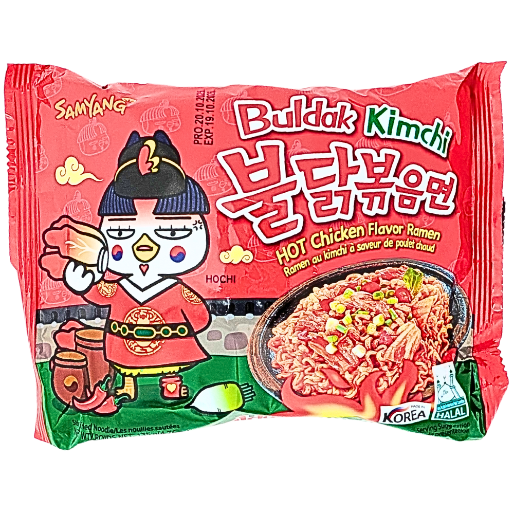 Samyang Kimchi Hot Chicken Buldak Ramen (Korea) - 135g