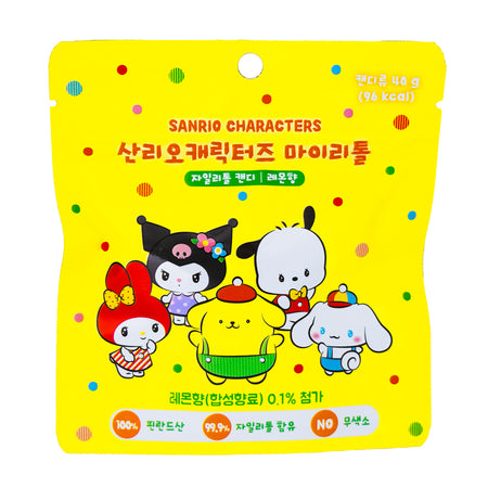 Sanrio My Little Friends Sugar-Free Lemon Candy (Korea) - 40g