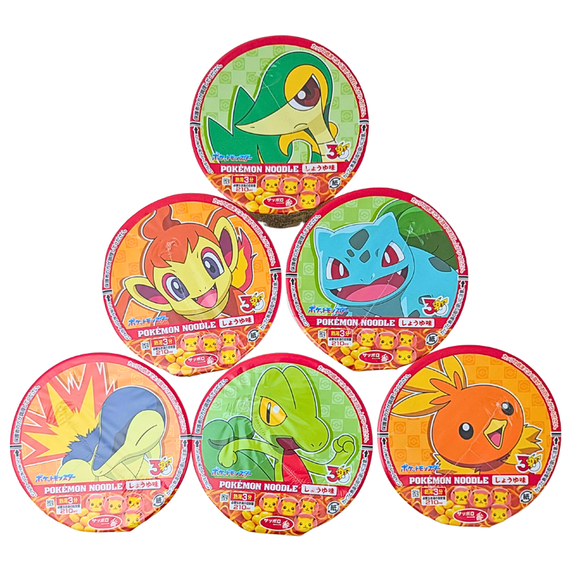 Sanyo Pokemon Ramen Soy Sauce Flavor (Japan) - 37g