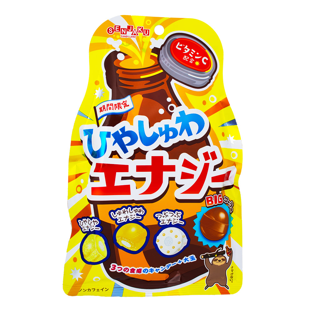 Senjakuame Honpo Energy Drink Flavoured Candy (Japan) - 75g - Japanese Candy