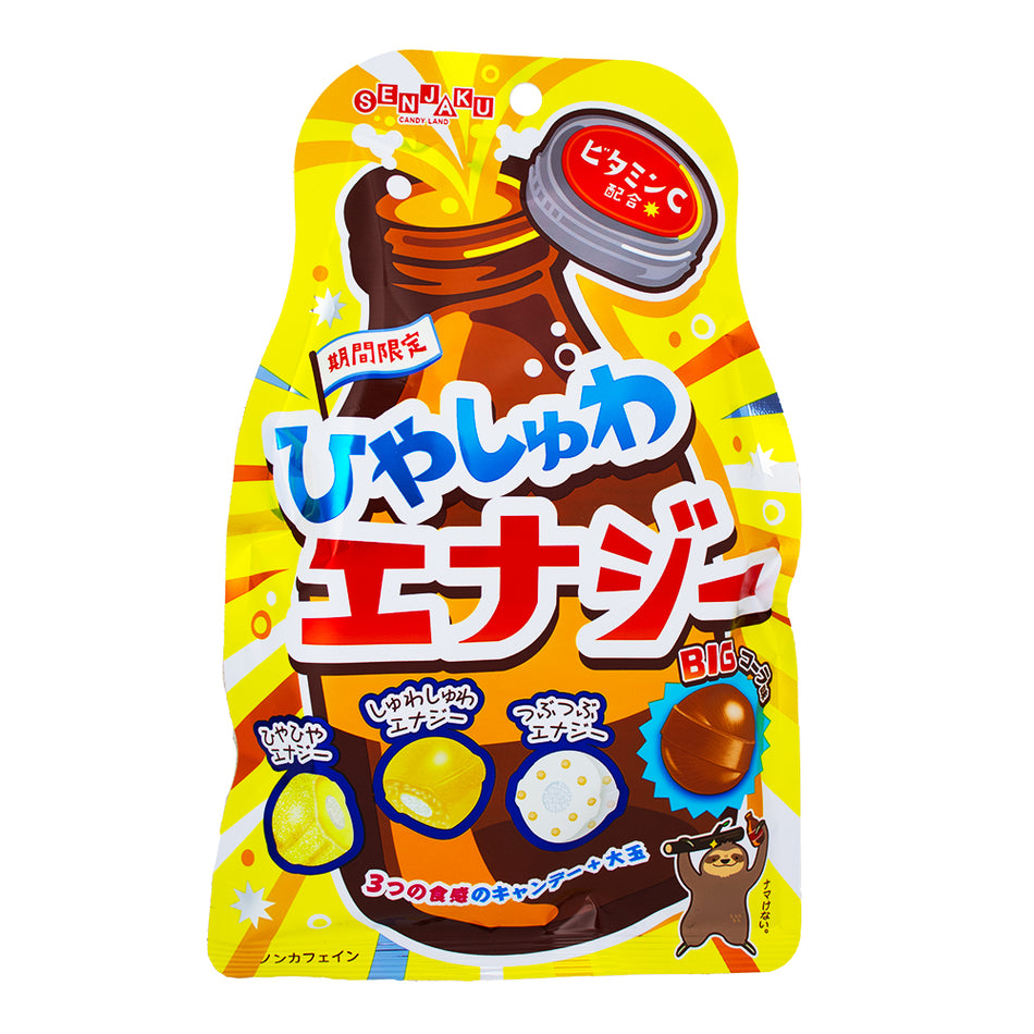 Senjakuame Honpo Energy Drink Flavoured Candy (Japan) - 75g - Japanese Candy