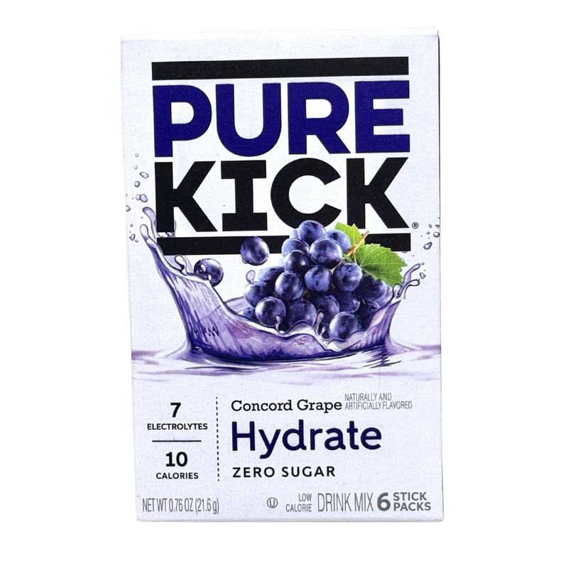 Singles To Go Pure Kick Energy Concord Grape (21.6g)